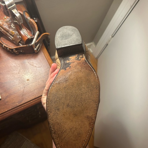 Wrangler shark skin cowboy boots - Picture 2 of 8